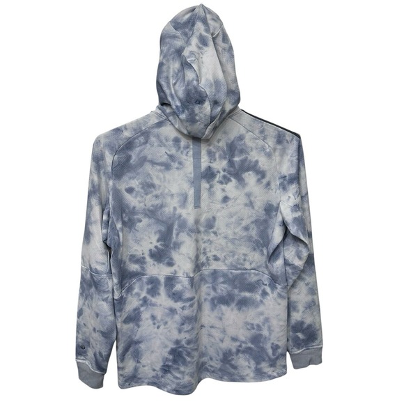 Lululemon Textured Tech Hoodie Diamond Dye Mens Size Medium‎ EUC - Picture 6 of 11